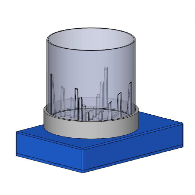 SpinVessel® for 300ml Flat Bottom Vessel, Computer Controlled