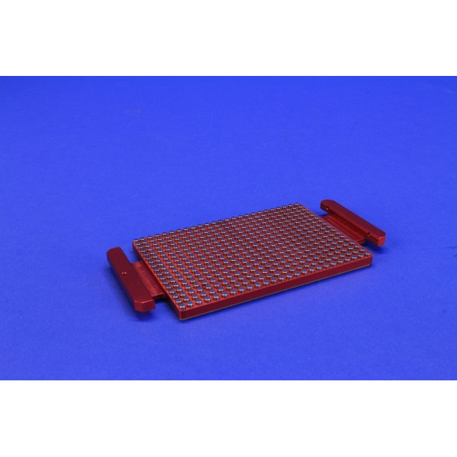 Magnetic Separation Plate for 384 Well Flat, Round or V Bottom microplates, 384 Magnetic (52 MGO) Cylinders shifted 2.25 mm to one side, Designed for the Tecan Hydrospeed Washer