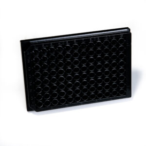 Assay Plates | 96 well 350µL. Black, solid bottom, untreated
