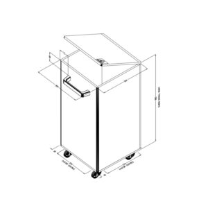 Wheeled Beta Bins