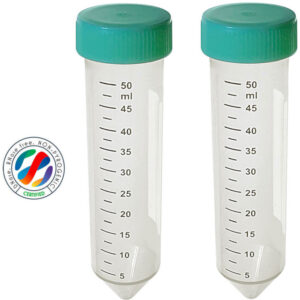 Centrifuge Tube with Cap Conical, Clear, 50ml