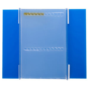 RunOne™ Portrait & Landscape Plate for Well Visualization, Blue