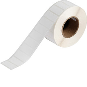 Polypropylene Labels for J2000 printer - Inkjet Receptive Polypropylene - 33.02mm x 15.24mm