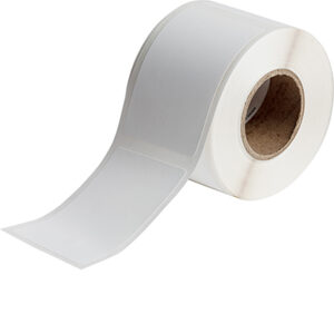 Polypropylene Labels for J2000 printer - Inkjet Receptive Polypropylene - 55mm x 85.09mm
