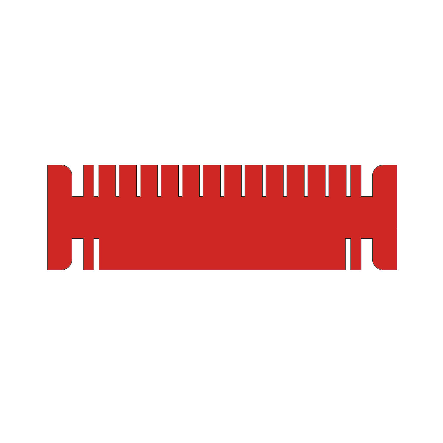 multiSUB-4 Comb, 12/1 sample, 1.5 mm thick