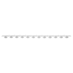 0.2 mL Polypropylene PCR Tube Strips and Flat Cap Strips 12 Tubes/Strip, 12 Flat Caps/Strip, Clear, Nonsterile