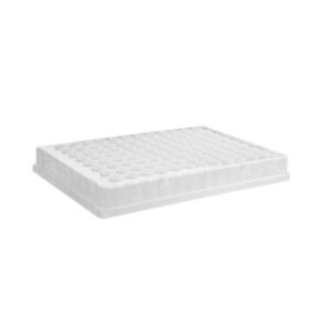 96-well Polypropylene PCR Microplate, Full Skirt, Clear, Nonsterile