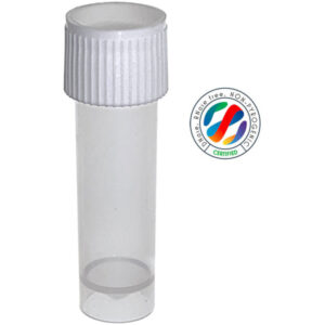 Transport Tubes 5ml Clear Non-Sterilised, Unassembled Caps - Transport Tubes 5ml Clear Non-Sterile, Unassembled Caps