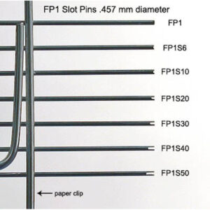 0.457 mm Diameter Tube Style Floating Pin with 40 nl Slot tip, 12 mm exposed