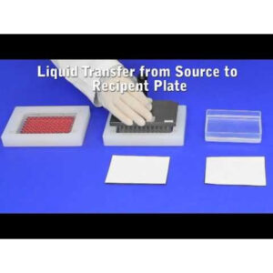 Alignment Jig for Registering Deep Well Multi-Blot Replicators and Large Diameter Alignment pins to Standard 96 and 384 Well Microplates