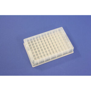 Aluminum Heat Block Insert for AbGene 96 Deep Well Microplates #AB-1127, for Efficient Heat Transfer, SLAS Footprint, Designed to be used with any VP 741 or VP 743 Series Heat Block