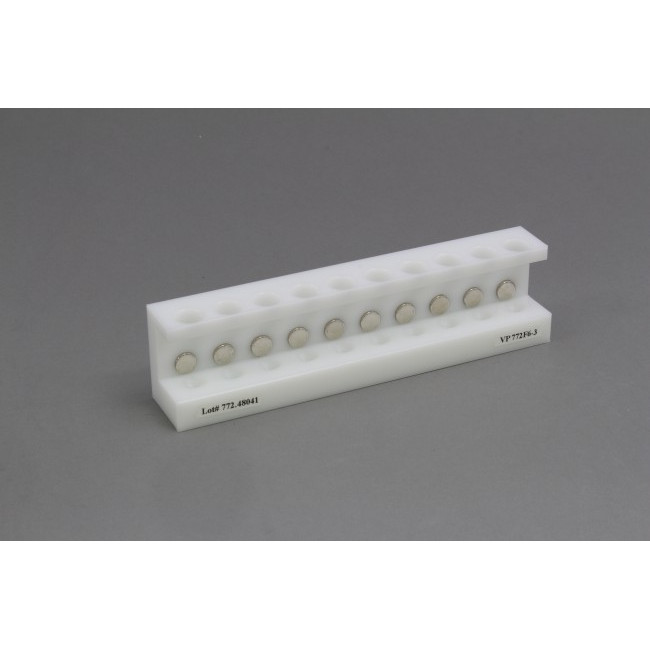 Magnetic Bead Separation Rack made to fit 12 mm by 75 mm test tubes