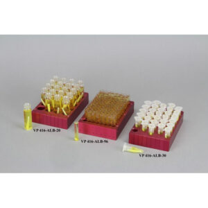 Aluminum Heat Block Insert with Eddy Current Defeating Design, 30 Wells 11 mm Diameter 23.5 mm Deep, SLAS Footprint