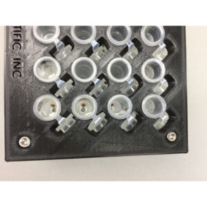 Magnetic Bead Separation Rack for 1.5 ml or 2 ml flip top microcentrifuge tubes, 24 tubes, SBS/SLAS format