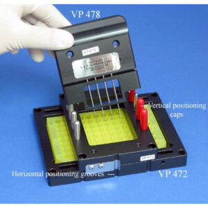 Index system to register VP 478 Replicator to a 96 well microplate