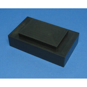 Black Polypropylene Reservoir with 96 Dimpled Bottom for 96 Robotic Pipettors, for Light Sensitive Reagents, Max Capacity 700 ml, Outside Top Dimensions are 190.3 mm by 115.3 mm and 54.3 mm tall with SLAS Footprint Bottom, Autoclavable