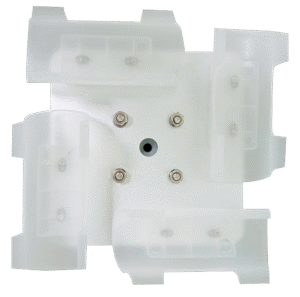 50ml Tube Horizontal Holder, 4 clamps