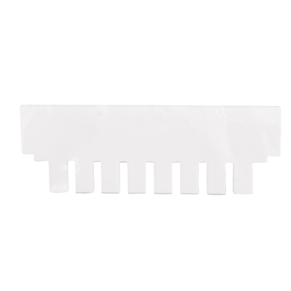 Comb 8 well, 2mm thick for student tanks