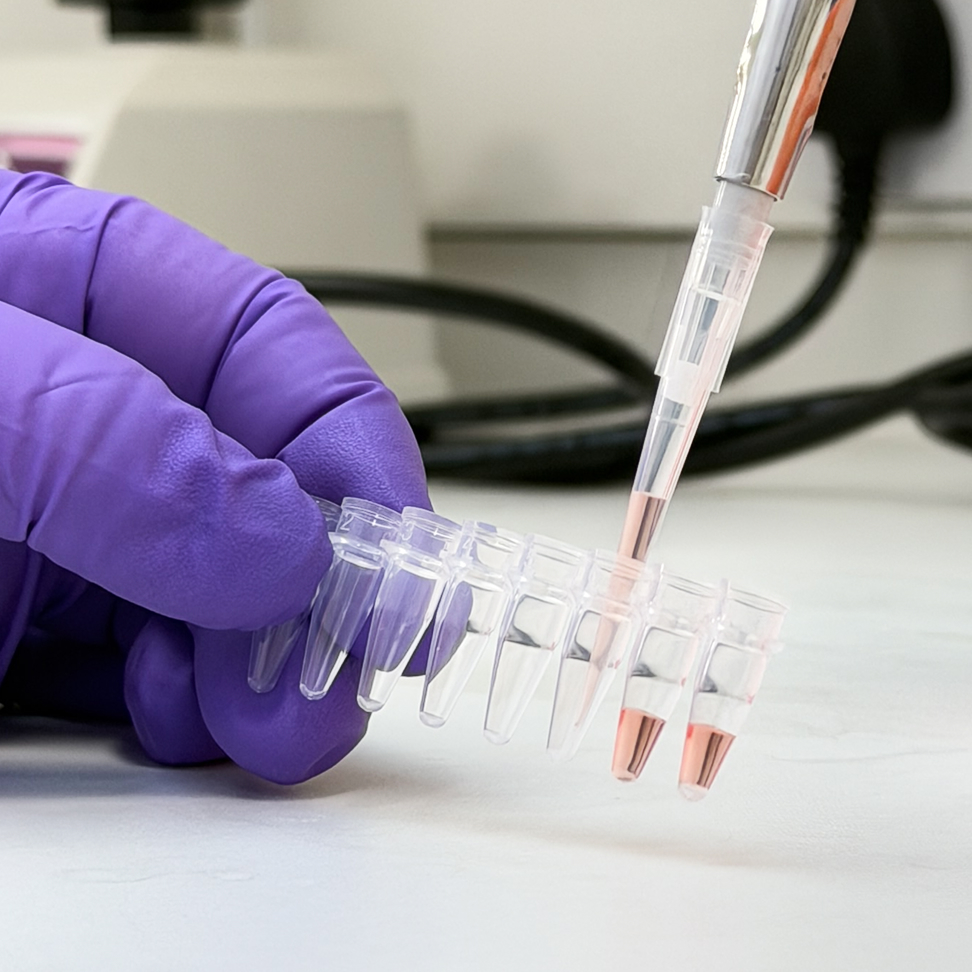 ThistlELITE TruPCR 0.2ml Thin Wall 8-Strip PCR Tubes, w/o caps